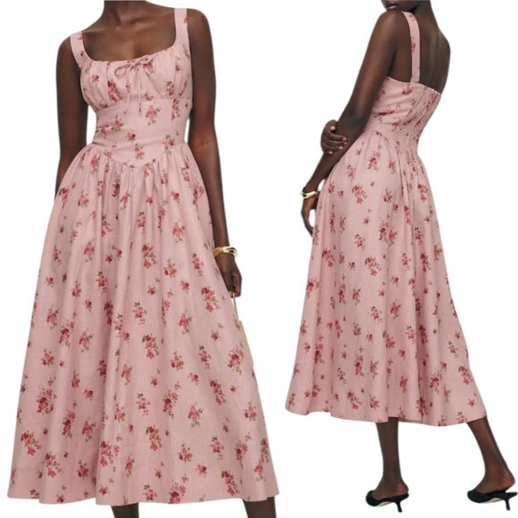 chinese dress ladies Balia Linen Dress – Petite Chérie main image 1